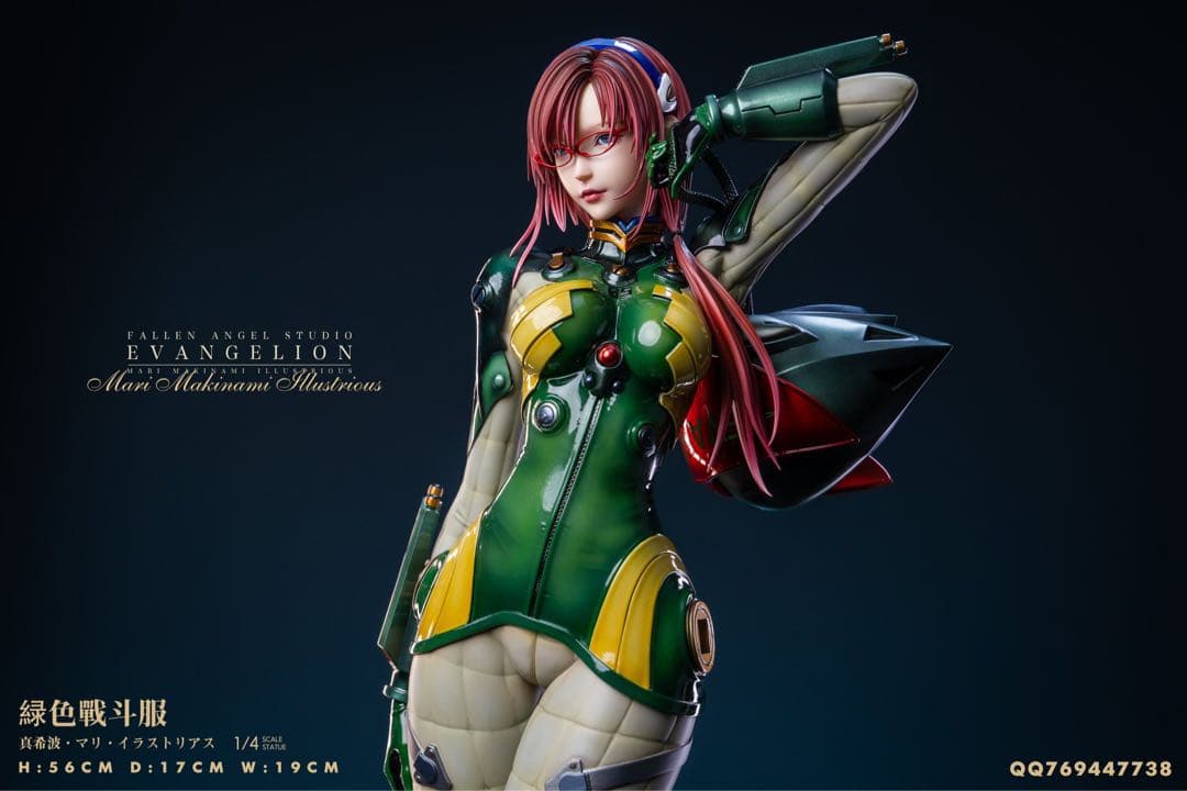 真希波・マリ・イラストリアス　フィギュア　エヴァンゲリオン　ガレージキット