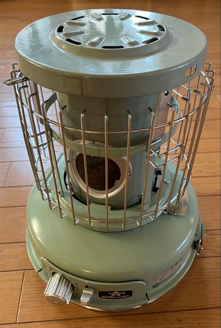 センゴクアラジン　ポータブルガスストーブ グリーン