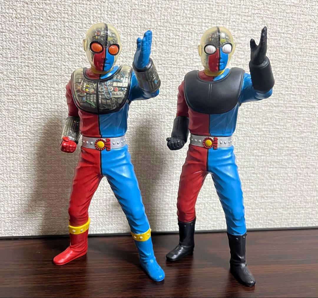 ソフビ魂 キカイダー01 影バージョン セット フィギュア ソフビ
