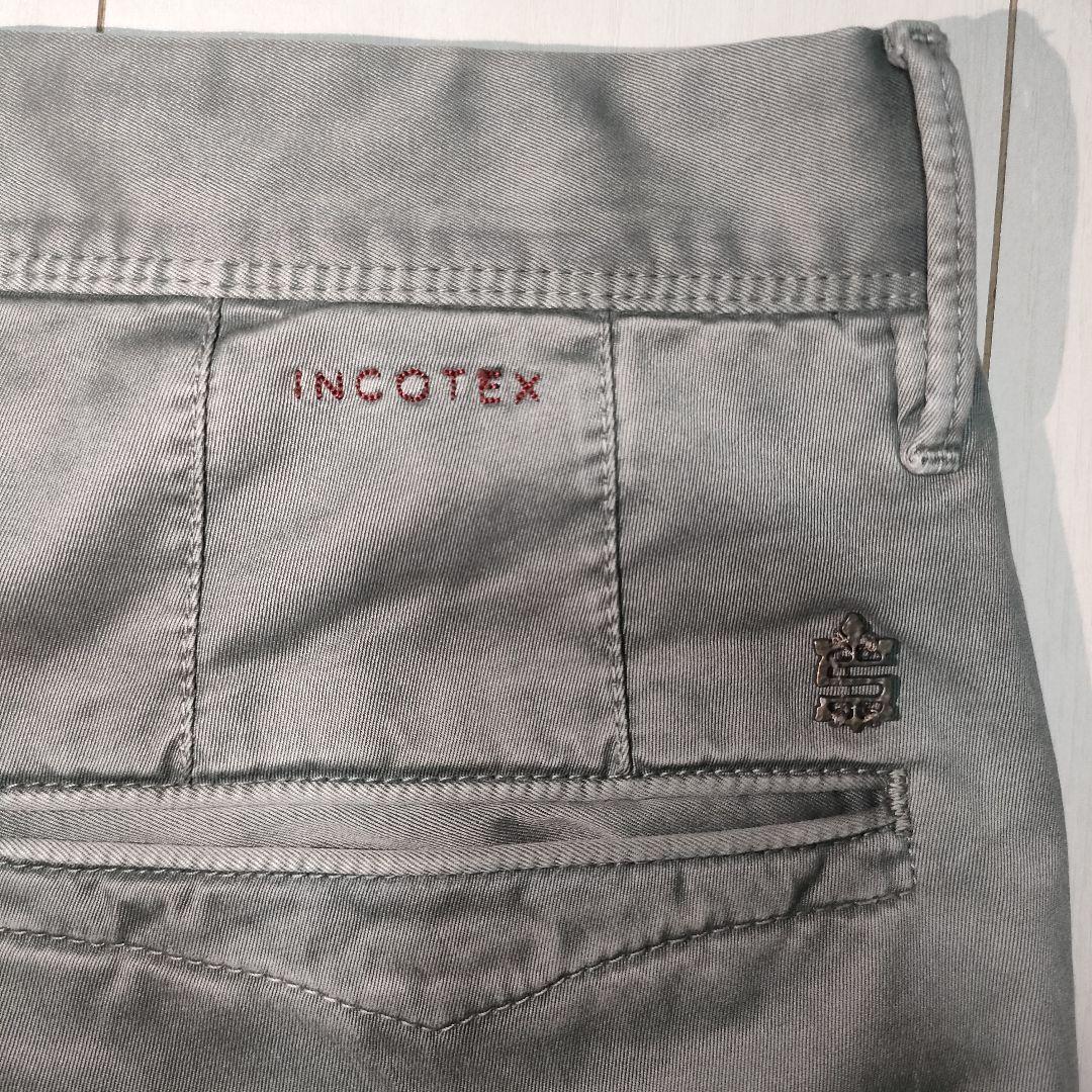Incotex Pattern 30 スリムフィット チノパン グレー 32