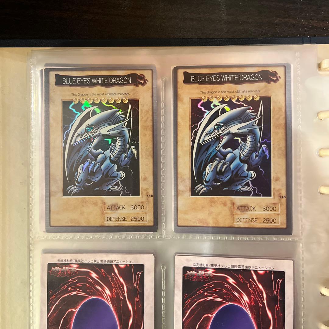 遊戯王　バンダイ版　バインダー　カードセット