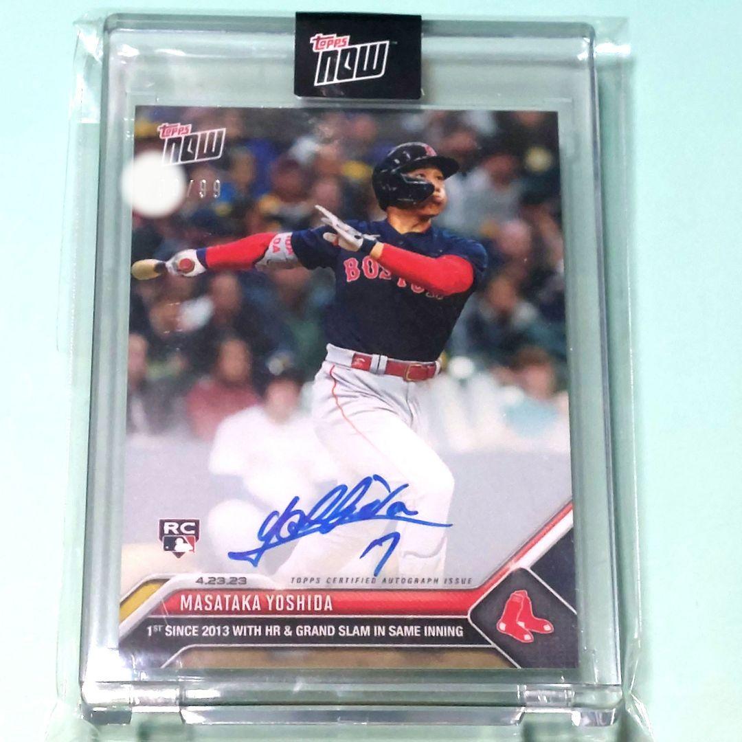 topp 吉田正尚 auto /99枚 RC 直筆サイン