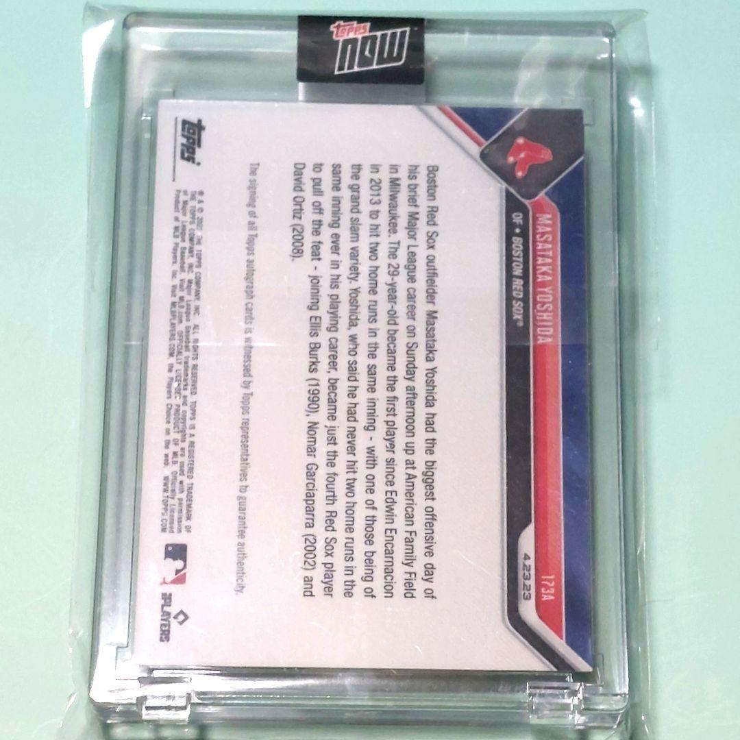 topp 吉田正尚 auto /99枚 RC 直筆サイン