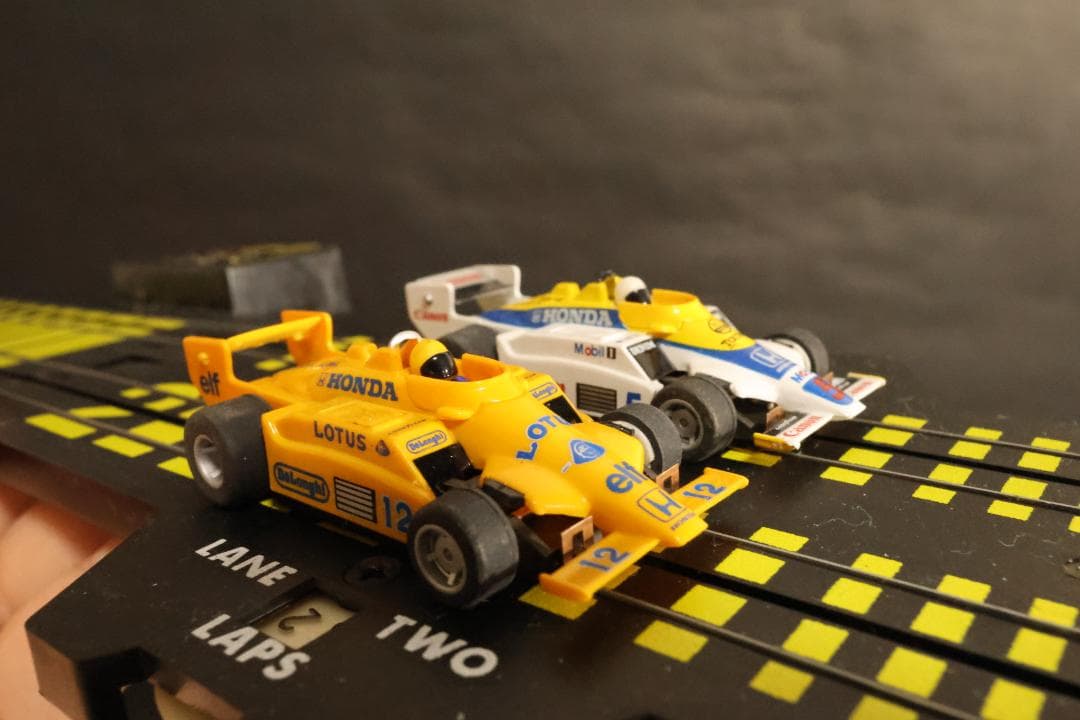 （未走行品）スロットカーTYCOマグナム440ロータス&ウイリアムズホンダ