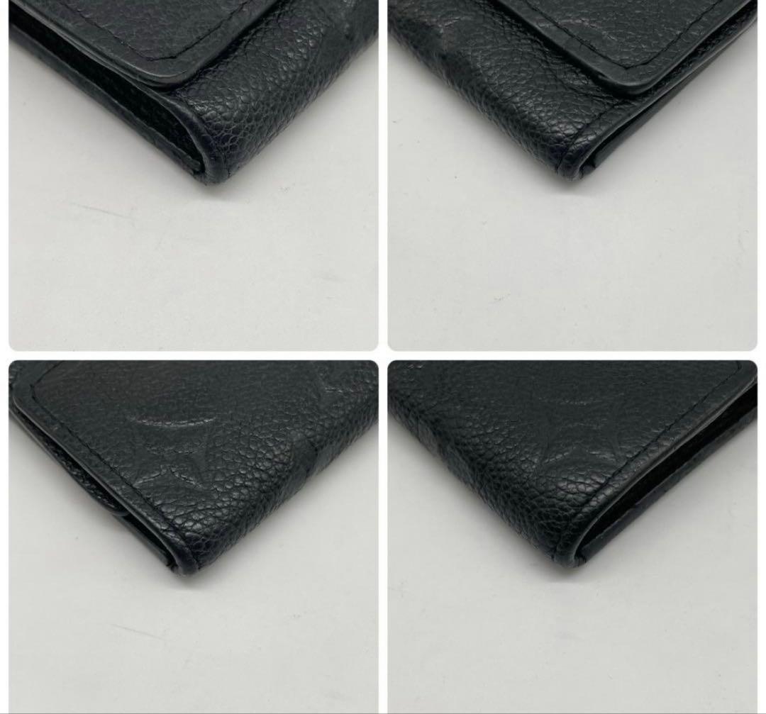 LOUIS VUITTON ブラック レザー キーケース　6月30日まで！！