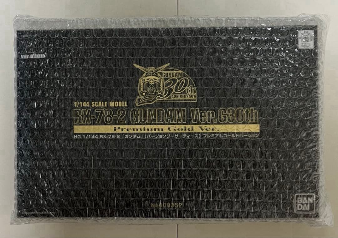 [新品•未開封] ガンダム30th記念ガンプラ 1/144(シリアルNo,3桁)