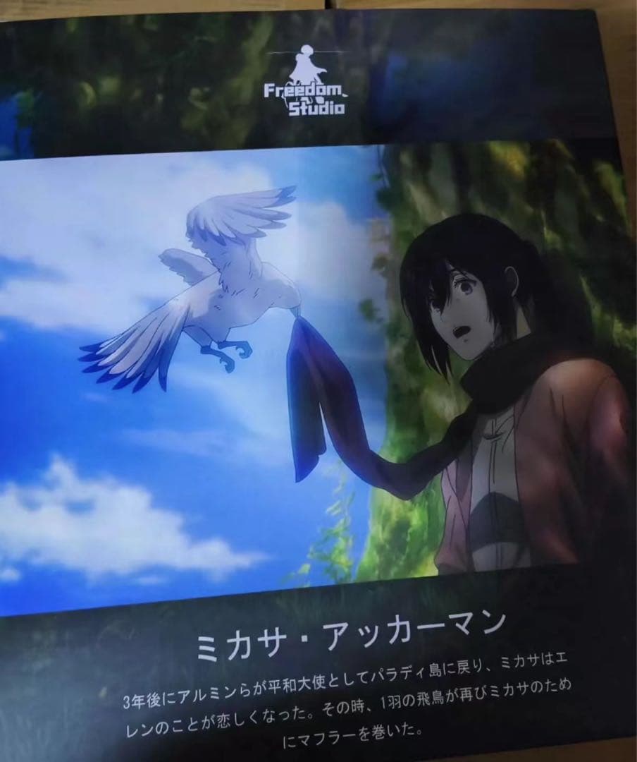 進撃の巨人 ミカサ・アッカーマン ガレージキット ガレキ スタチュー⑩