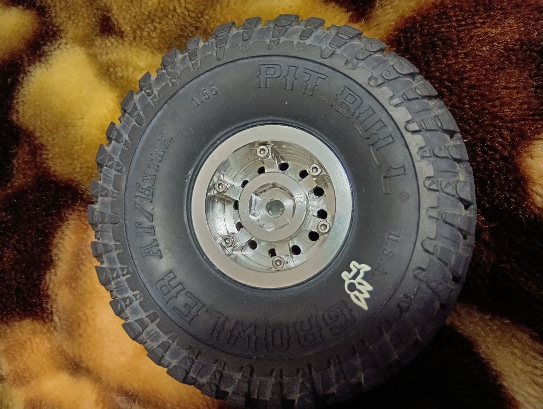 rc4wd 1.55 ビードロックホイール　クローラー　タイヤホイールセット