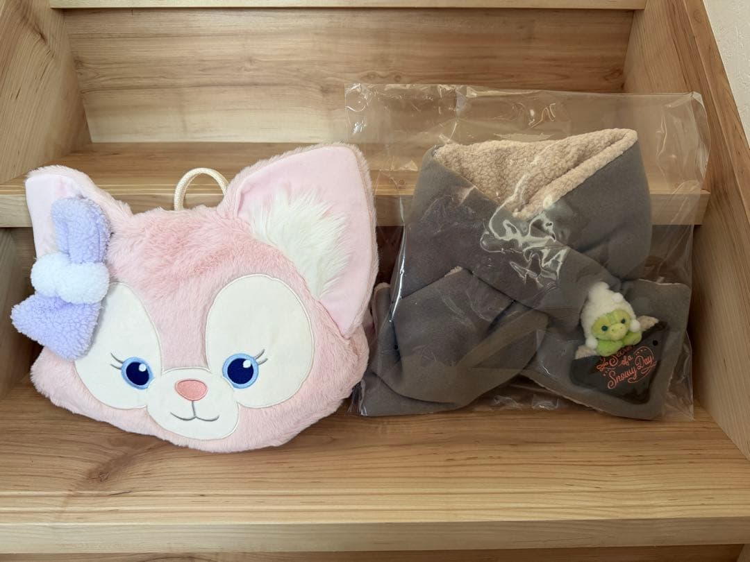 リーナ・ベル「ブランケット」&オル・メル「マフラー」暖かセット　シー限定　新品