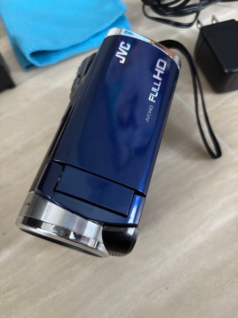 JVC フルHD ビデオカメラ GZ−E700−A ブルー