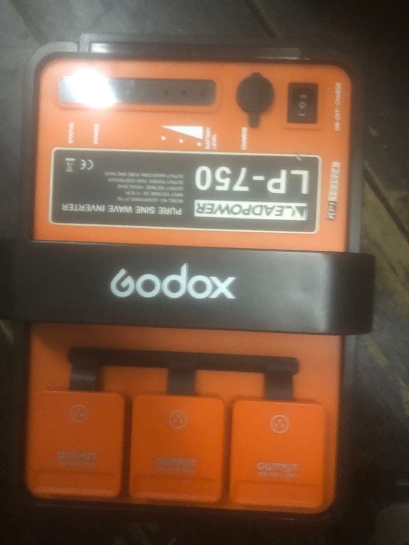 Godox ポータブル電源 LP-750 ストロボ　フラッシュ　キャンプ