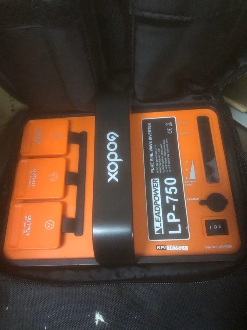 Godox ポータブル電源 LP-750 ストロボ　フラッシュ　キャンプ