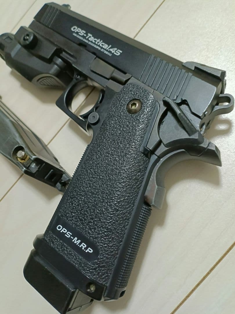 【中古品】東京マルイ ガスガン「ハイキャパ4.3 タクティカルカスタム」＋α