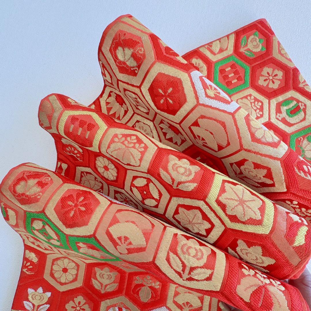 七五三セット　7歳女の子　化繊　総しぼり柄　豪華刺繍　52337