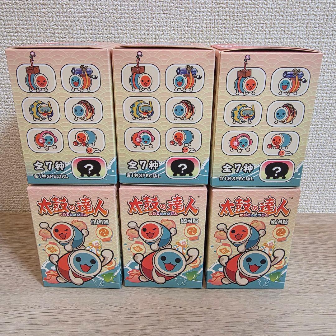 【レア】太鼓の達人 YORTOYZ 海外限定フィギュア　1BOX 6個入り