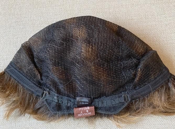 パープルプル　フォンテーヌ　VALAN　人毛MIX　グラデーションショート