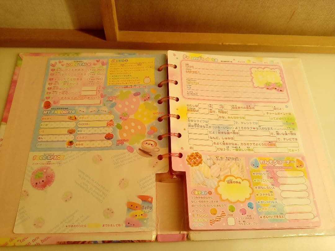 レア品!平成レトロ プロフィール帳 まとめ売りフワフワらびちゃんなど