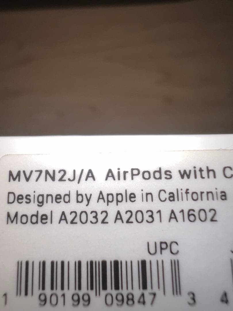 Apple AirPods2 with Charging 新品未使用