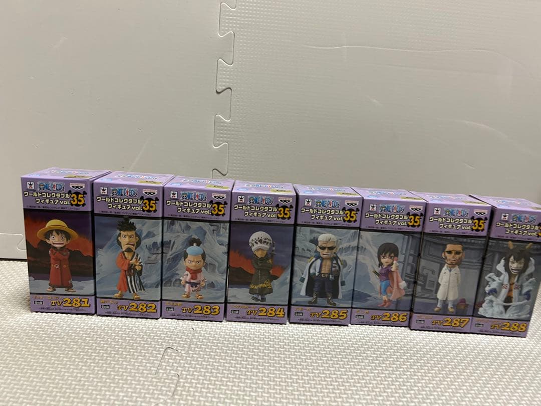 ワンピース ワールドコレクタブルフィギュアVol.35 未開封コンプリートセット