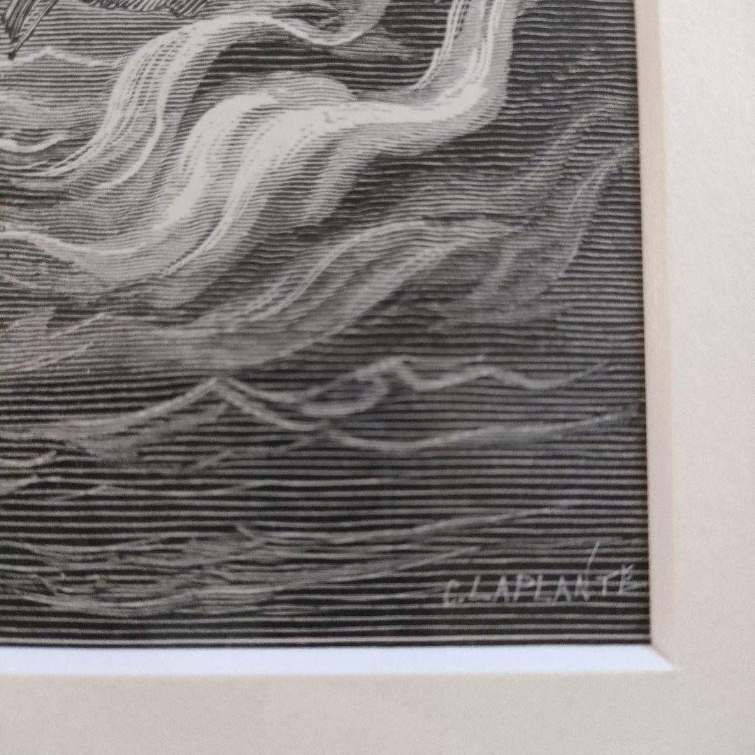 未使用\" ギュスターヴ ドレ　木口木版『失楽園/ミルトン』1882年制作