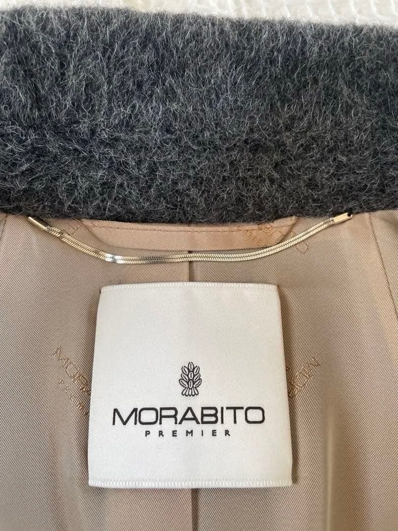【美品】MORABITO PREMIER アルパカ　シングル　 チェスターコート