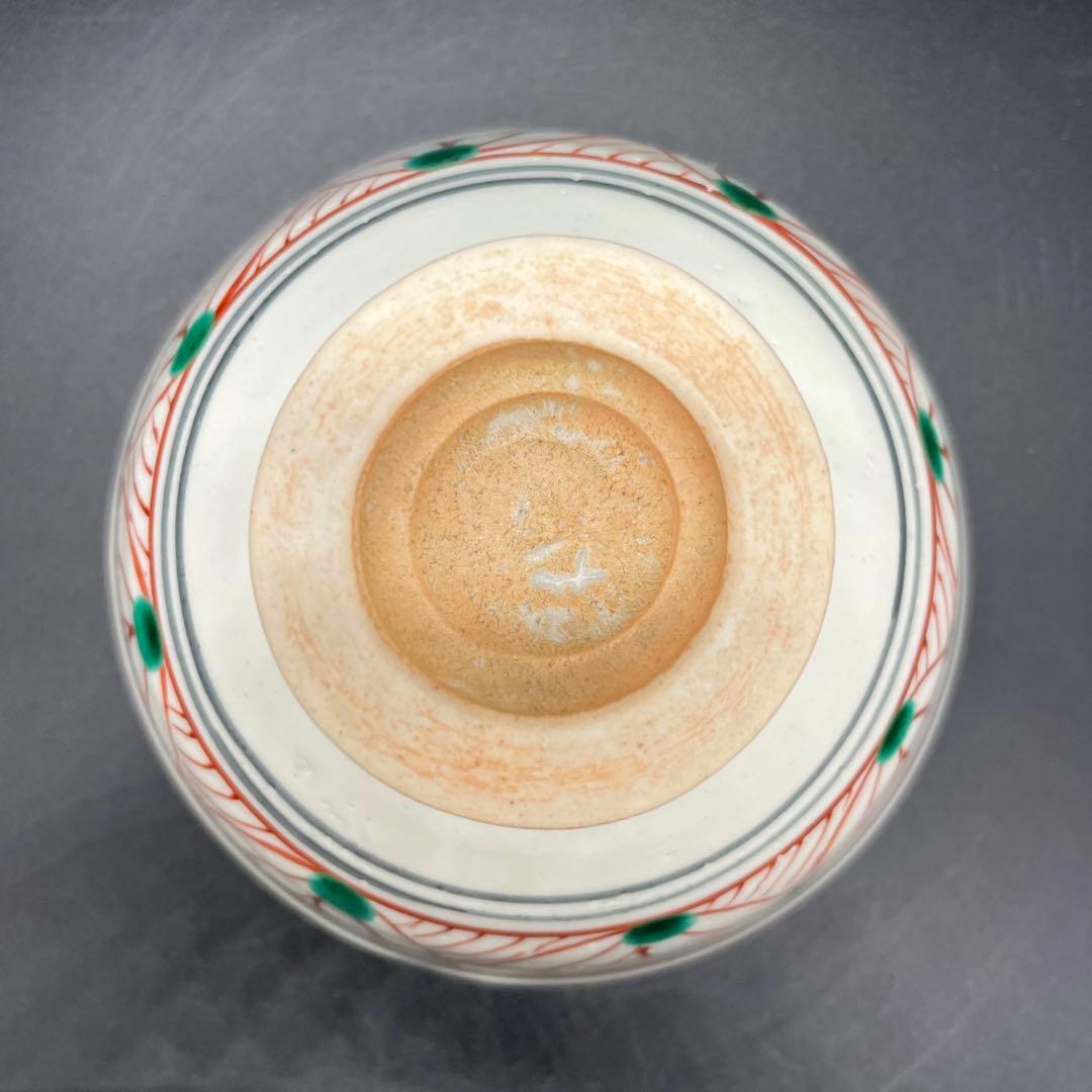 【105】日吉窯 色絵抹茶茶碗 加藤丈佳