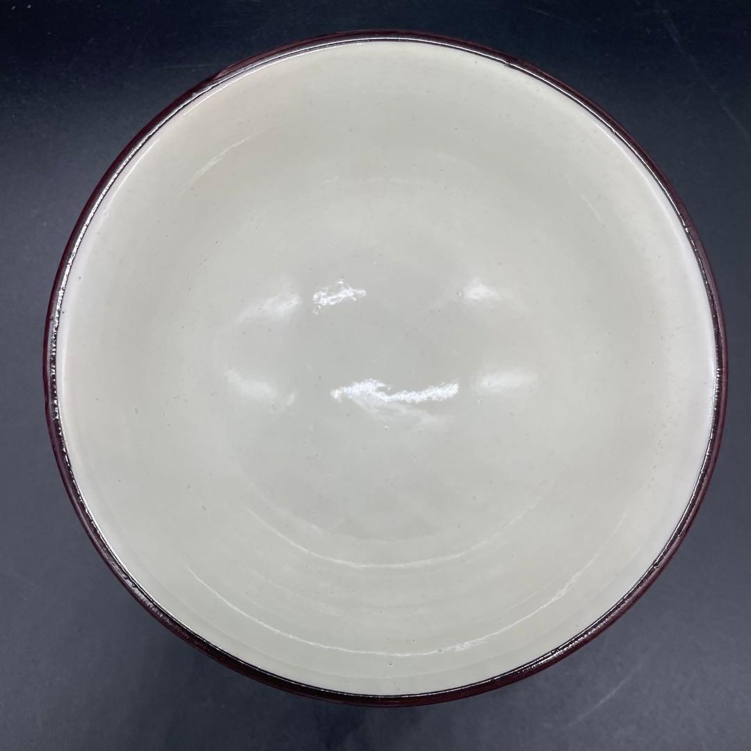 【105】日吉窯 色絵抹茶茶碗 加藤丈佳