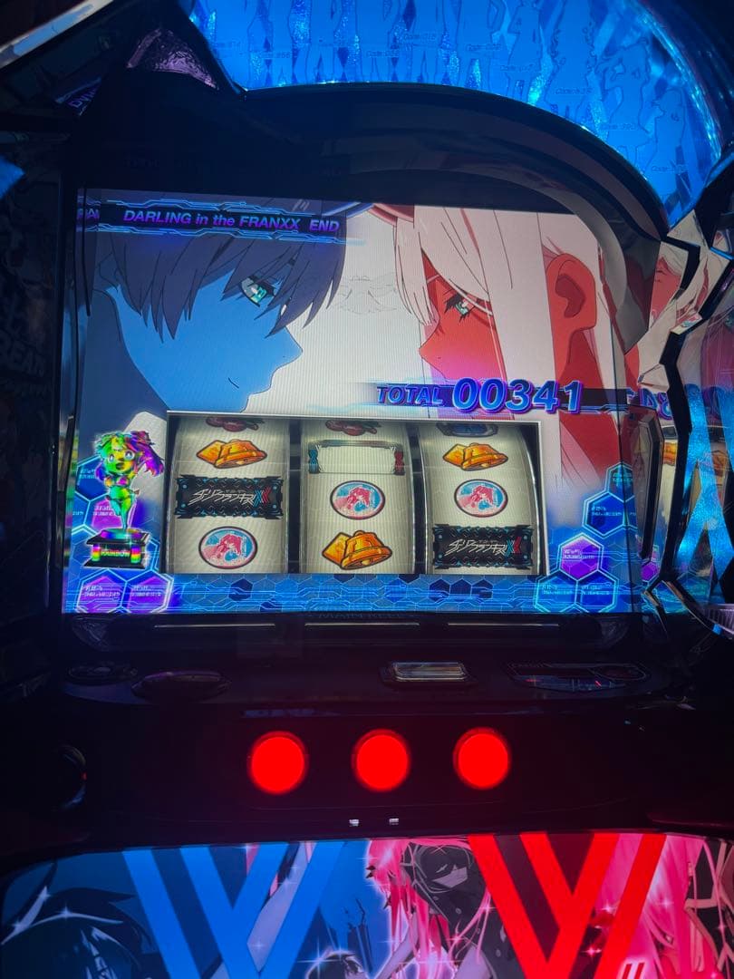 パチスロ実機 スマスロ Ｌ ダーリンインザフランキス簡易ユニット付 ⭕️送料無料⭕️