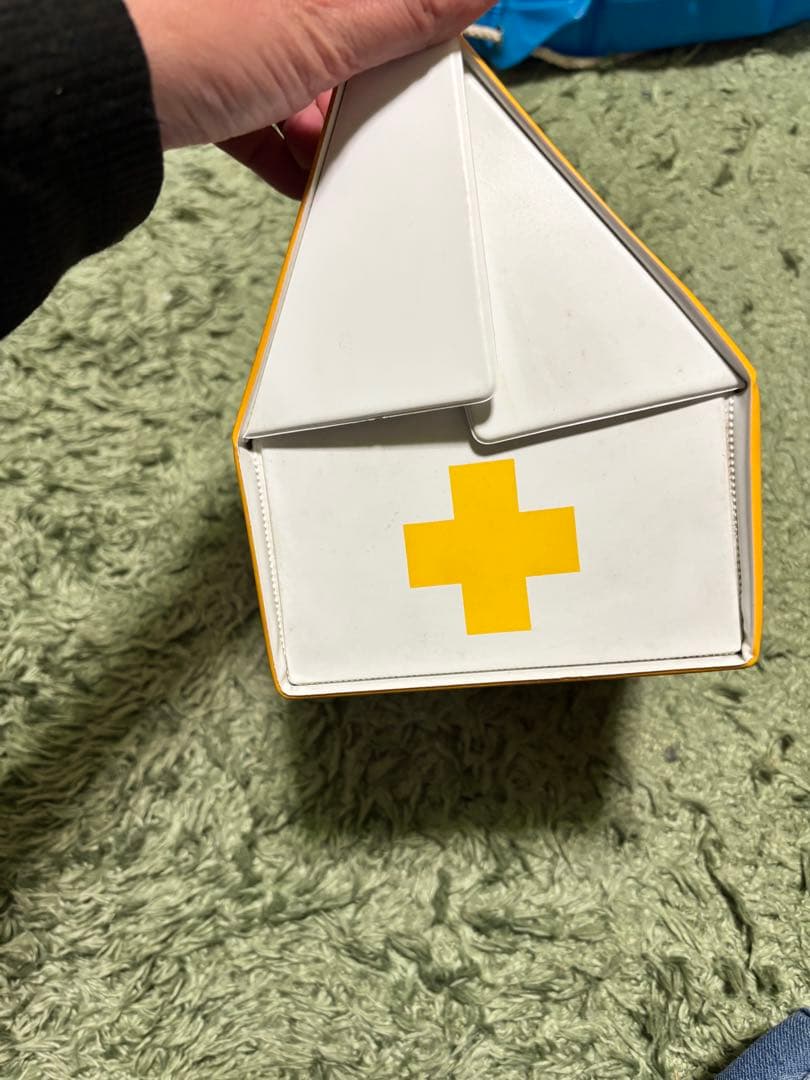 クスリはサトウ　さとちゃん　像　昭和レトロ　薬ボックス収納ケース　当時物