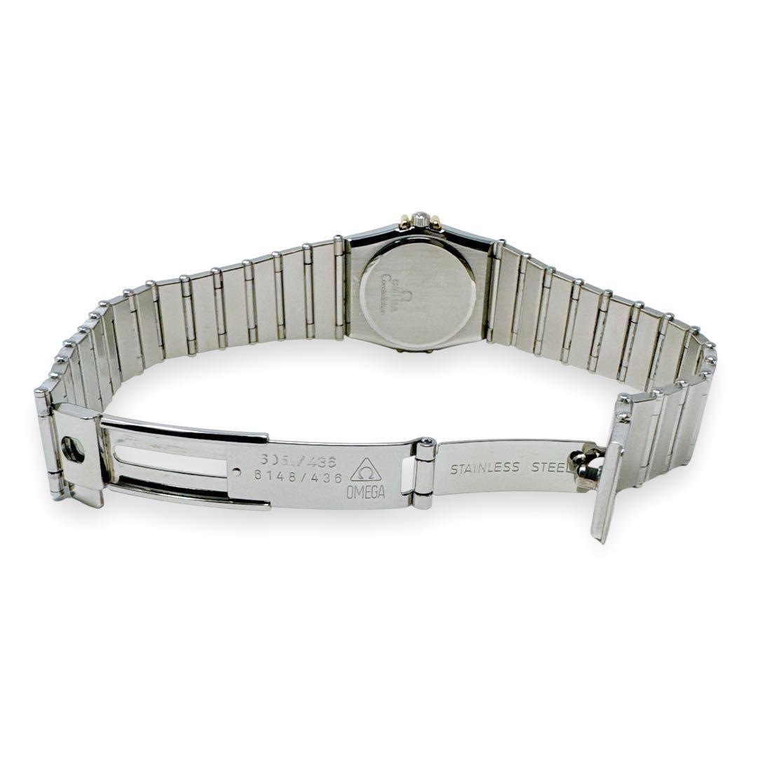 オメガ OMEGA コンステレーション ミニ K18 コンビ レディース 腕時計