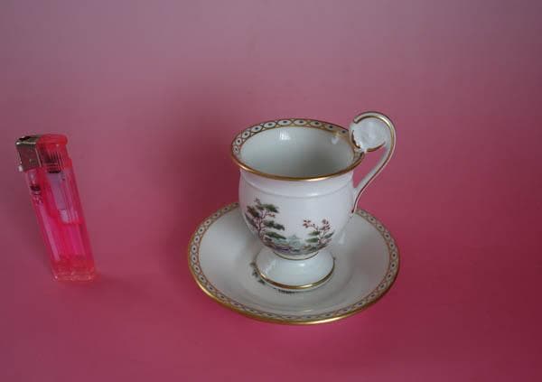 リチャードジノリ　ラベロ　アンピール　カップ＆ソーサー　珈琲碗皿 2433