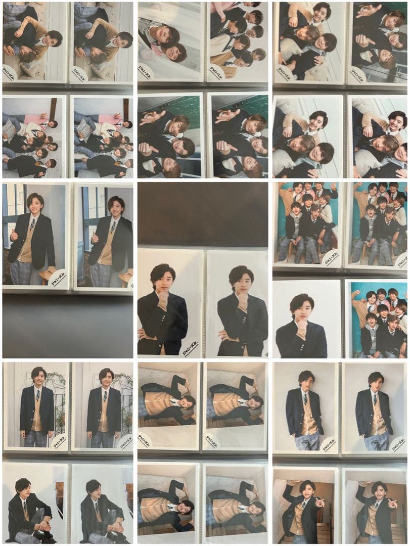 なにわ男子　道枝駿佑　公式写真セット