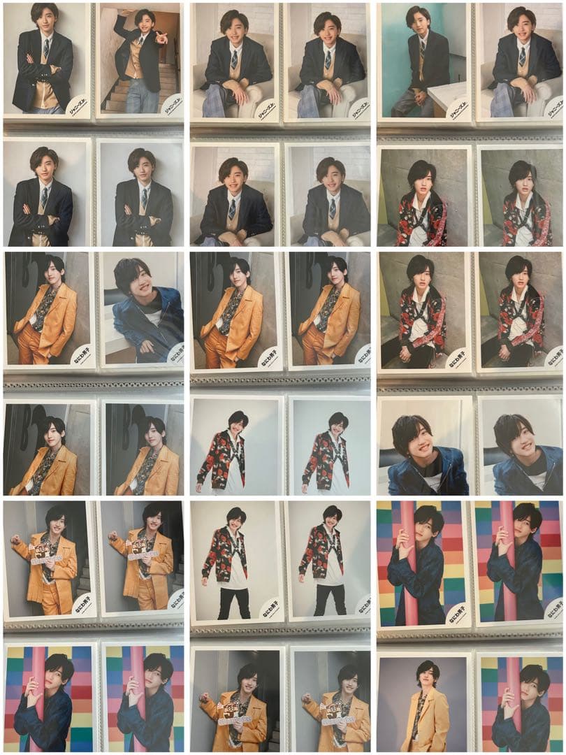 なにわ男子　道枝駿佑　公式写真セット