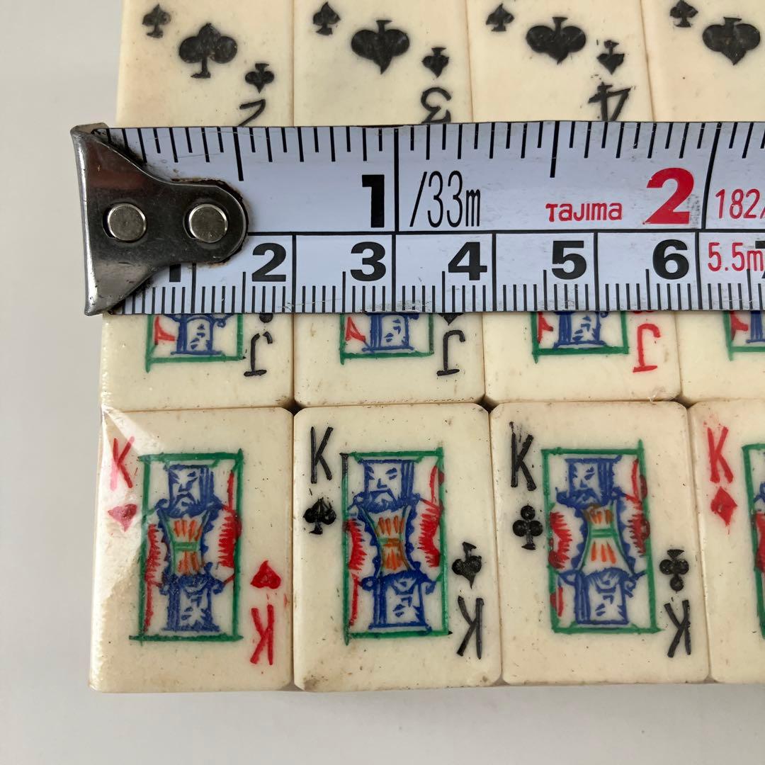 [希少]新品未使用未開封　麻雀牌型 トランプ