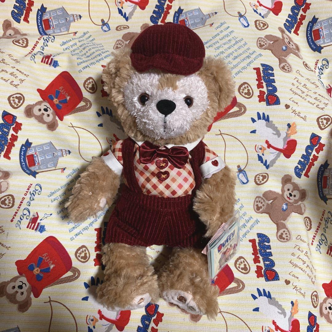 香港ディズニー　スィート　ダッフィー　SSぬいぐるみ♡