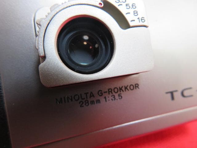 わ*ん様 6ee1519 MINOLTAミノルタ TC-1 コンパクトフィルムカ
