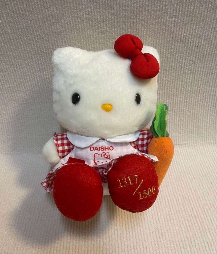 激レア☆ハローキティ 1500体 限定 ぬいぐるみ☆2002年