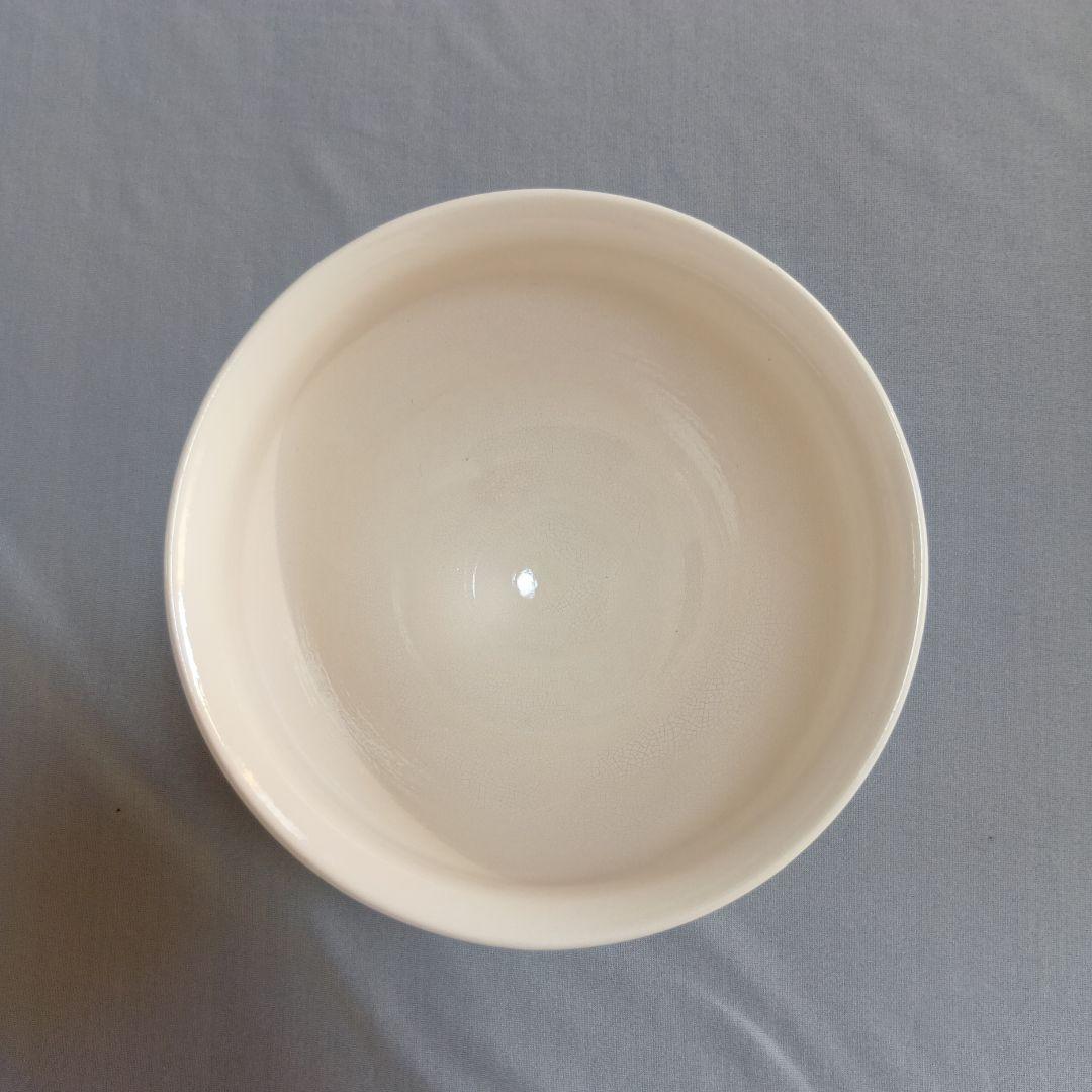 s*i様 白交趾　楽団の図　茶碗　昇峰