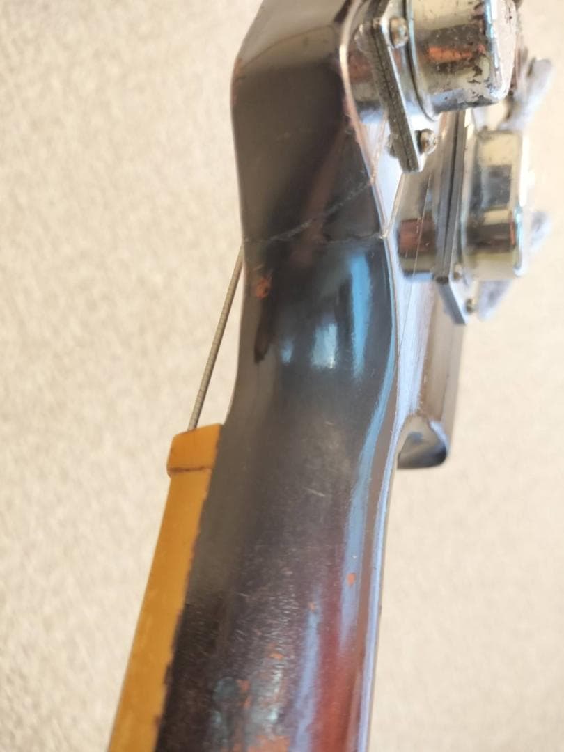 TEISCO NB-1 テスコ ビンテージベース ビザール ヘッド補修跡有