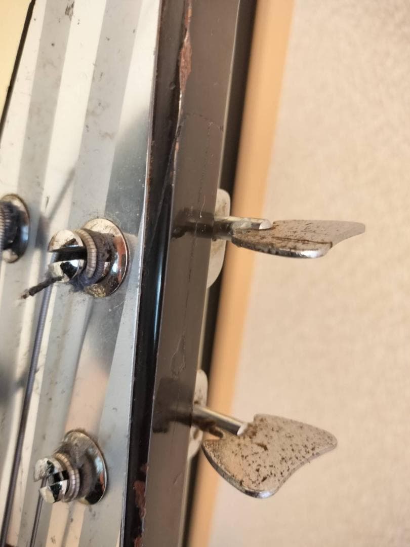 TEISCO NB-1 テスコ ビンテージベース ビザール ヘッド補修跡有