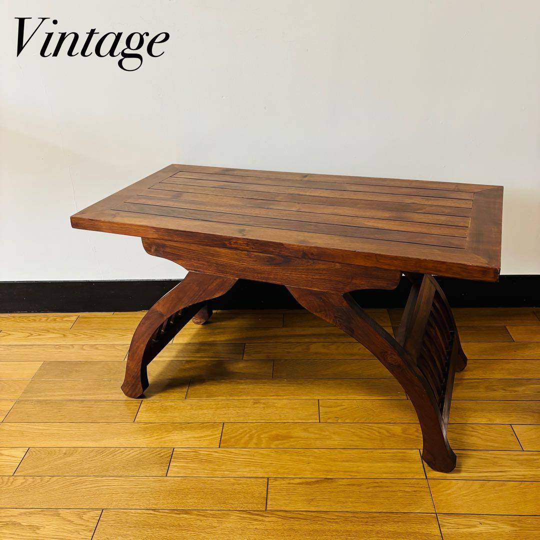 Vintage ビンテージ　レトロ　アジアン雑貨　ちゃぶ台　送料込み