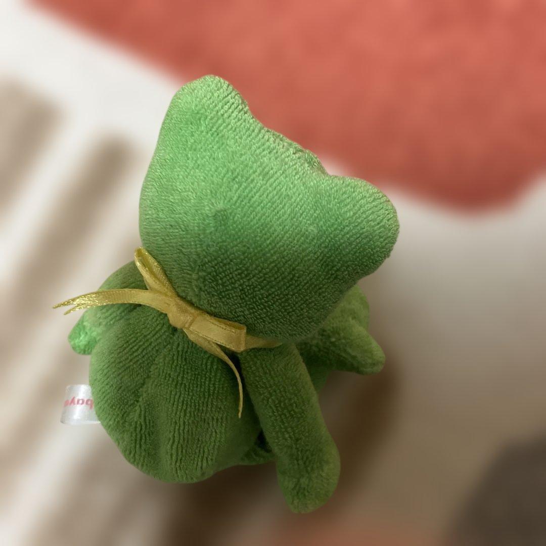 くたくたフレンズ2 かえる　カバヤ　食玩　平成　マスコット　ぬいぐるみ