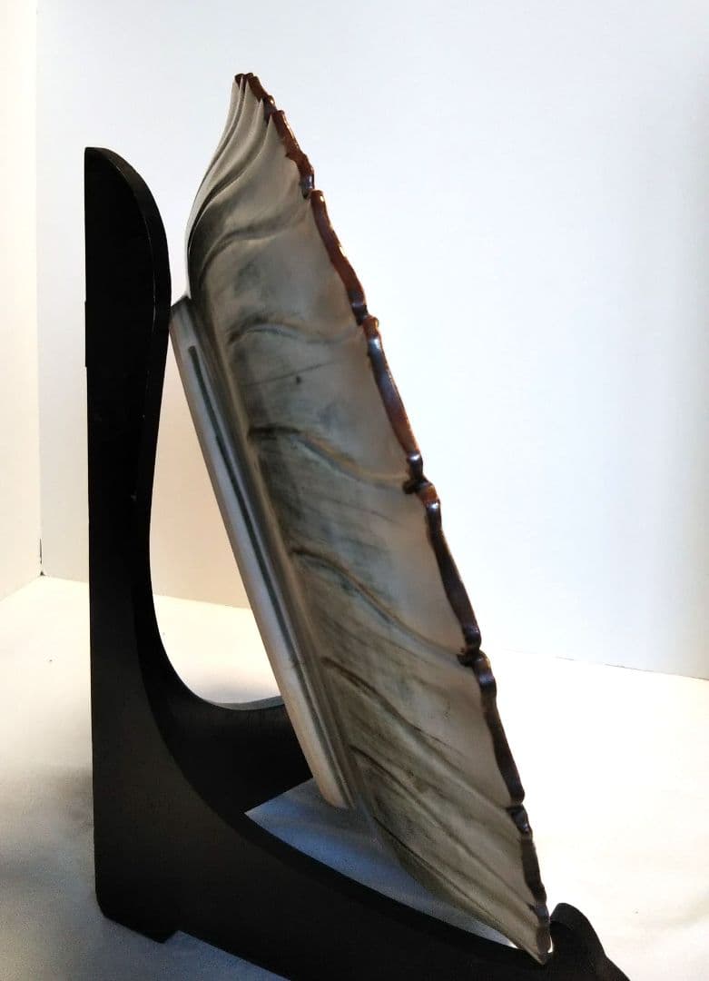 九谷焼/九谷焼皿/飾り皿/県無形文化財資格保持者松本佐一作の皿