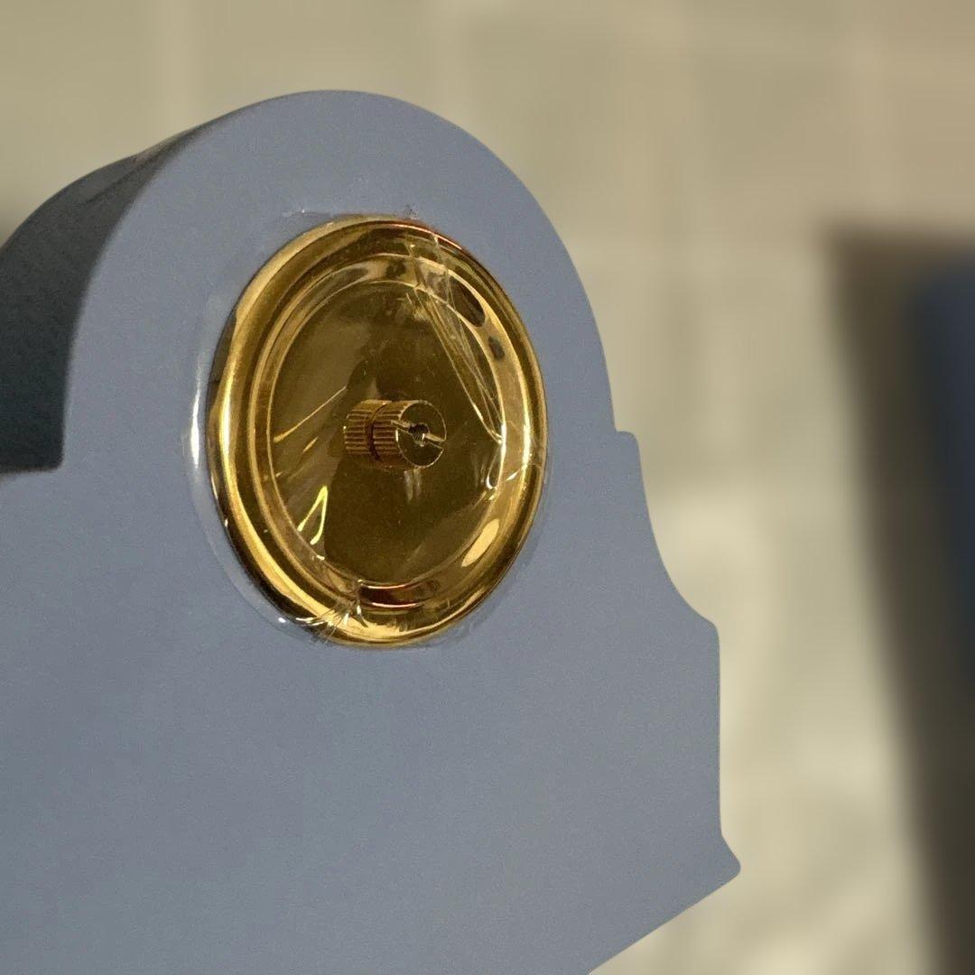 [新品未使用]  ジャスパー　ペールブルー マントルクロック