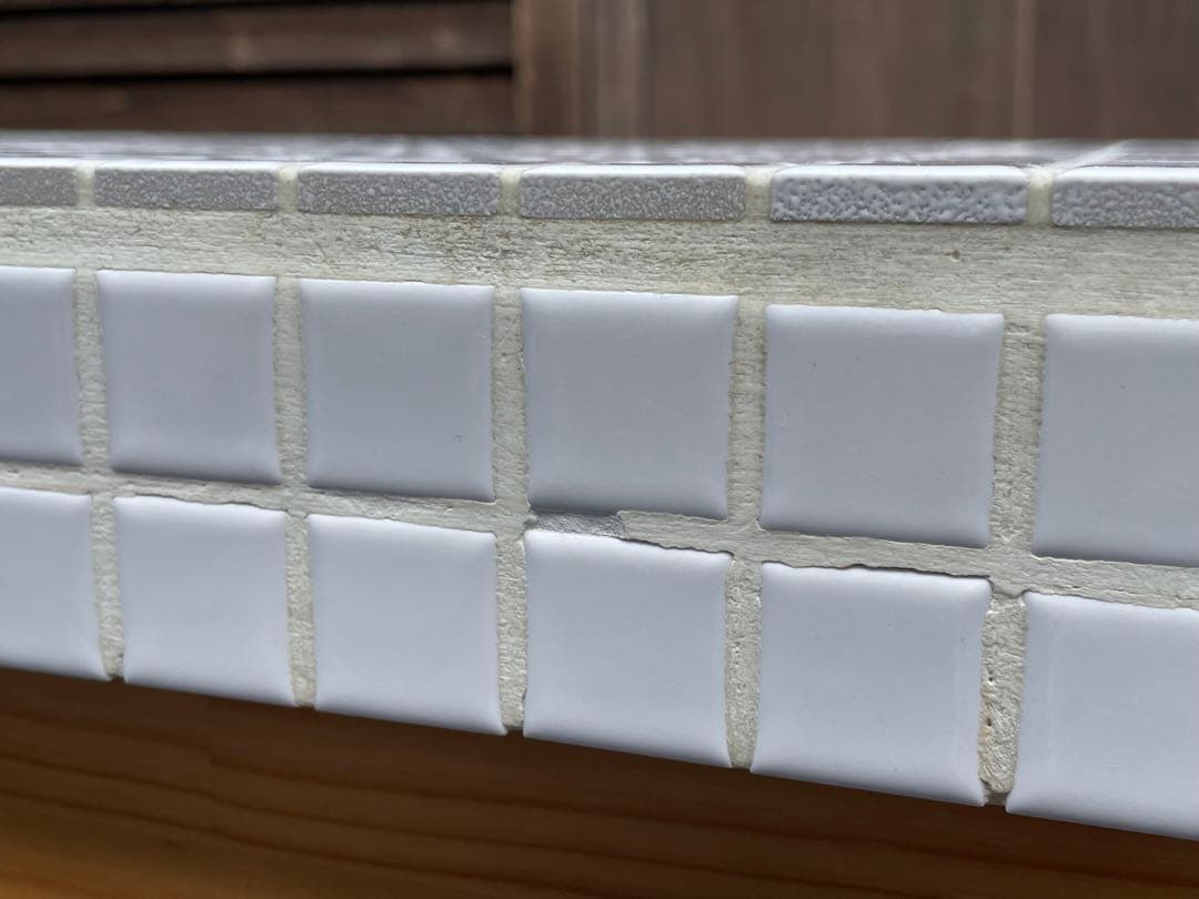 直接引取限定　モモナチュラル　タイルトップダイニングテーブル　仙台　宮城