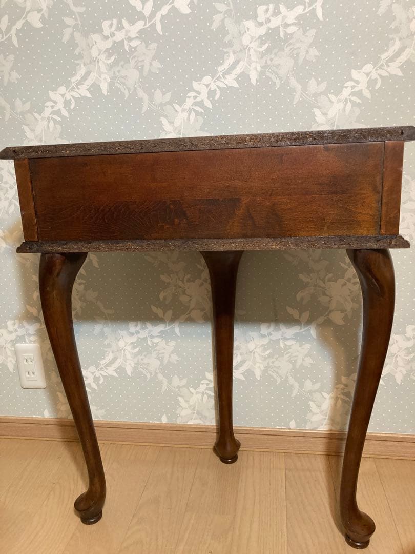 アンティーク コンソールテーブル　飾り棚　猫足　猫脚