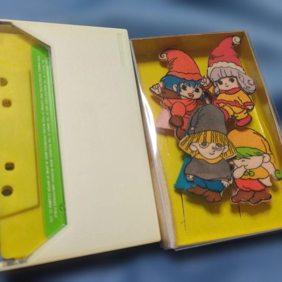 とんがり帽子のメモル 人形付きおはなしカセットセット