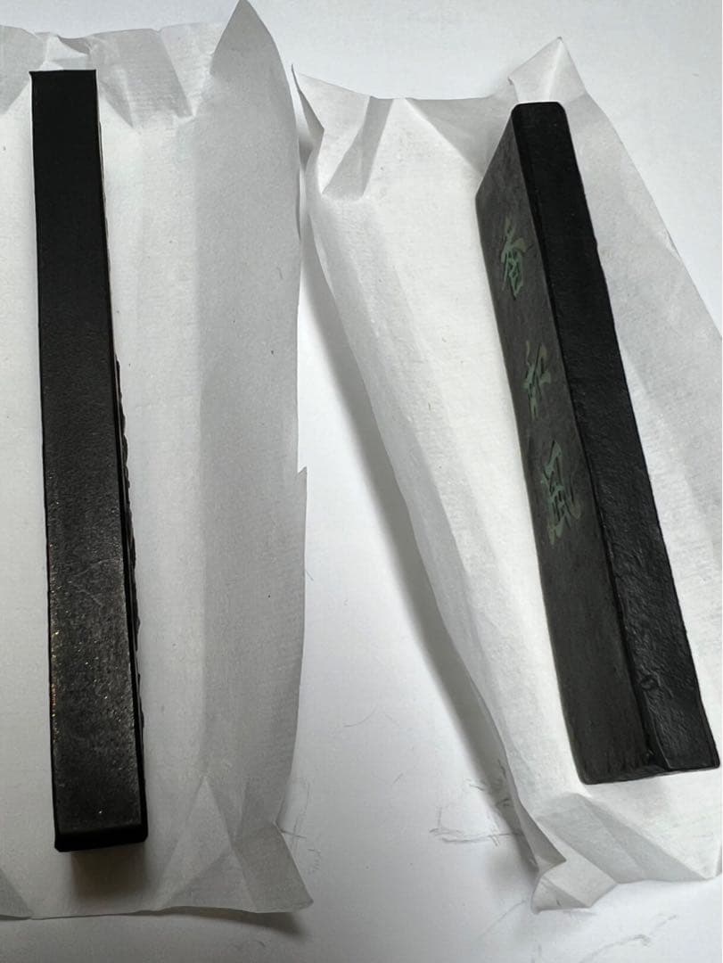 老舗稀少極上松煙鶴18g亀13g 未使用鑑賞銘墨超得で！