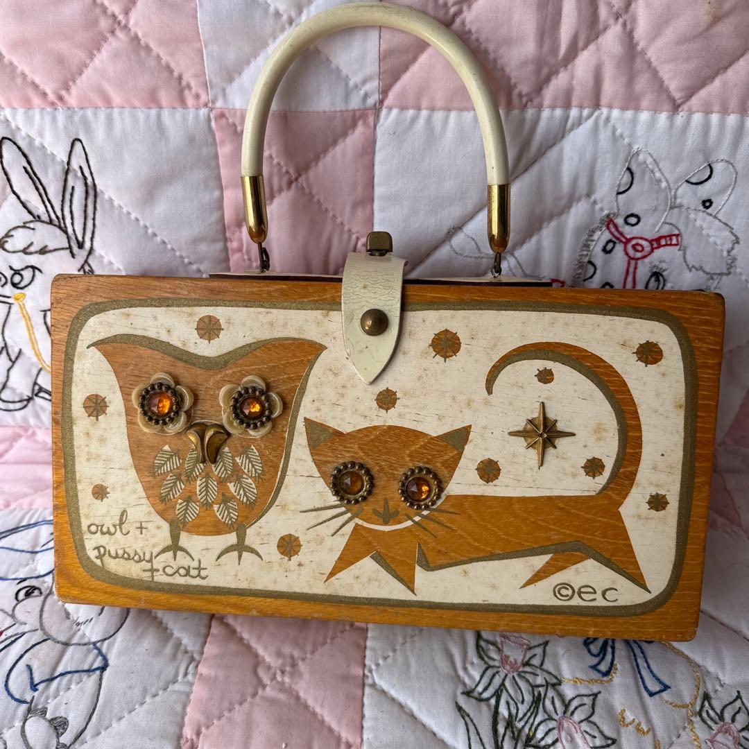 エニッドコリンズ猫フクロウ✳︎アンティークビンテージ