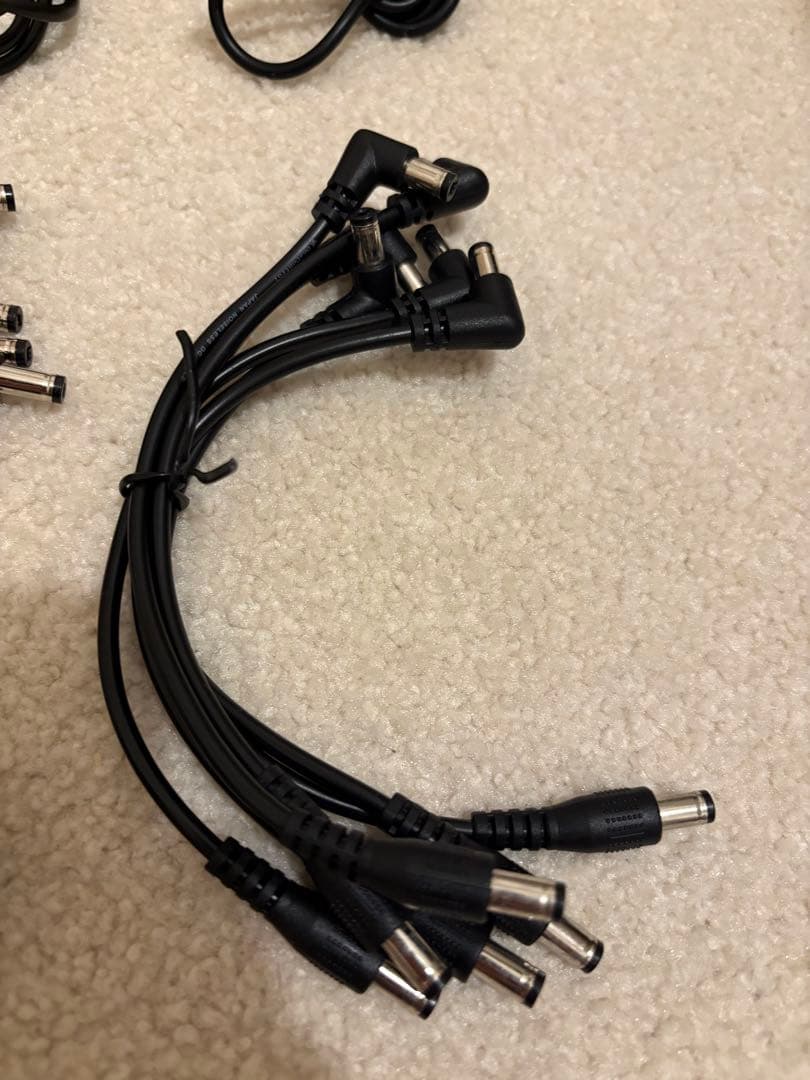 エフェクター　ペダルボード　パッチケーブル大量まとめ